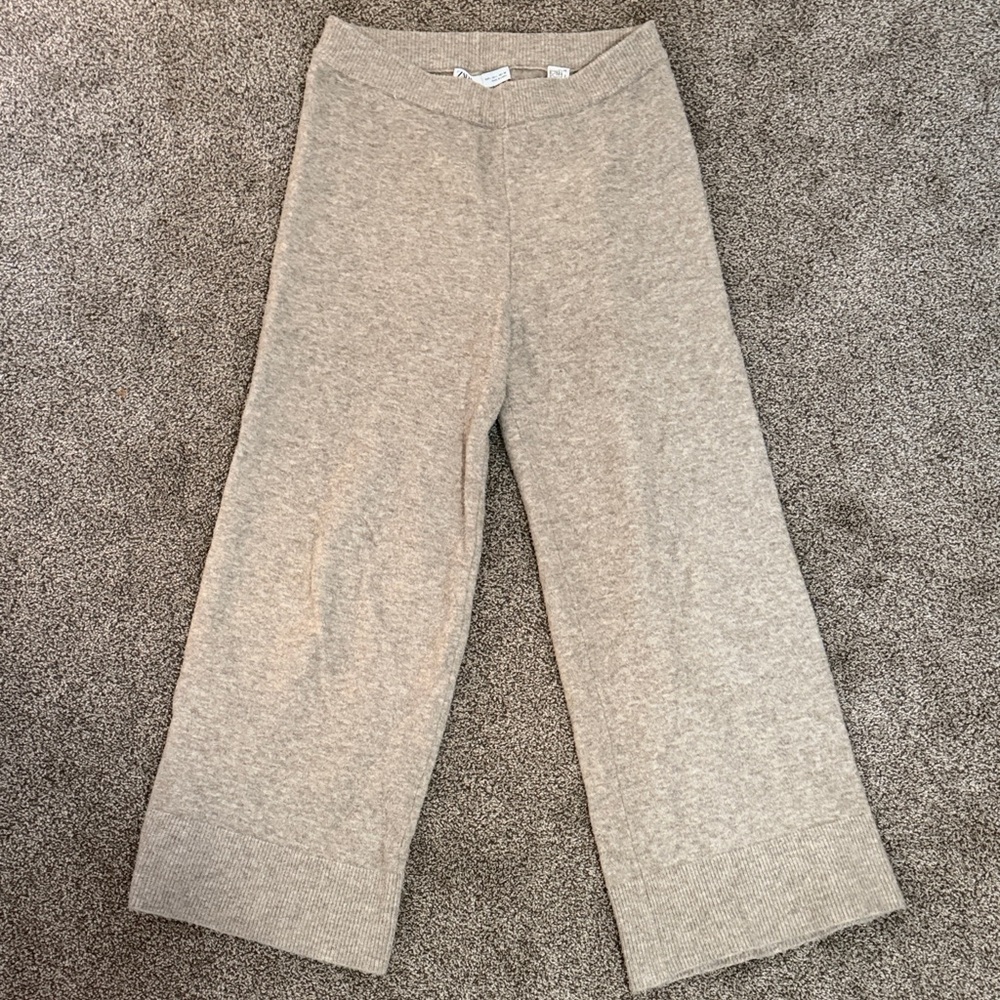 Zara Wide Leg sweater pants